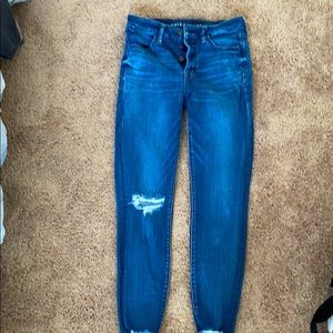 American Eagle Next Level Stretch button up jeans